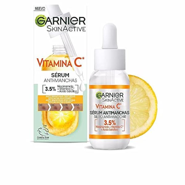 Garnier Anti Stain Serum with Vitamin C, Niacinamide and Salicylic Acid, Multicolor