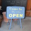 Antique Wind aiansainbo-do Open Closed Folding Iron Country