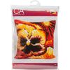 Collection d'Art Cross Stitch Cushion: Summer