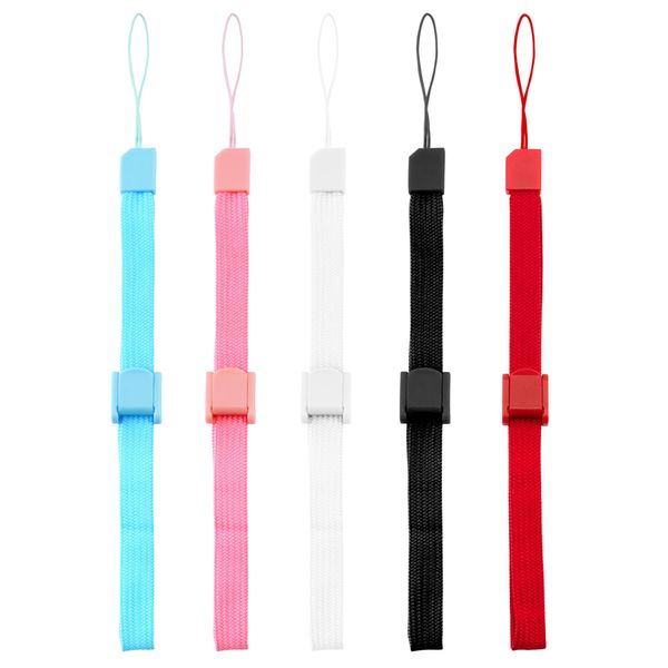 Desenda 5 PCS Adjustable Wrist Straps Multi Purpose Wristbands Phone Strap Strong Replacement Strap Compatible with Remote Controller (Multi-Colour)