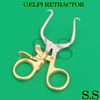 2 EACH Premium Gold Ring Gelpi Retractor Surgical & Veterinary Instruments 3.50"