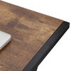 Modern L Shaped Corner Computer Desk PC Laptop Study Table Workstation Brown