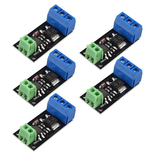 HALJIA 5PCS FR120N MOS Module MOSFET Control Module Field Effect Module Isolation MOSFET/MOS Tube FET Module Replacement Relay