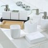 Senko White Cube Soap Bottle (Muss Type), White