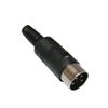 DIN Stecker 4-polig männlich schwarz (0323)