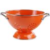 Calypso Basics by Reston Lloyd Powder Coated Enameled Colander, 1.5 Quart, Orange