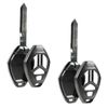 2 Key Fob Remote 4b Thin Shell Case Replacement for Mitsubishi OUCG8D-620M-A