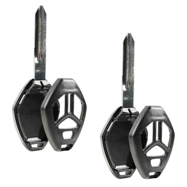 2 Key Fob Remote 4b Thin Shell Case Replacement for Mitsubishi OUCG8D-620M-A