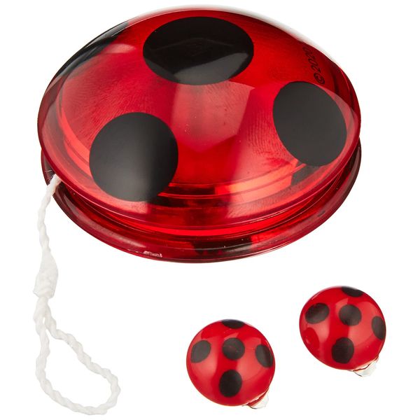 Rubie's Costume Miraculous Ladybug Yo-Yo and Clip-On Earrings,Red