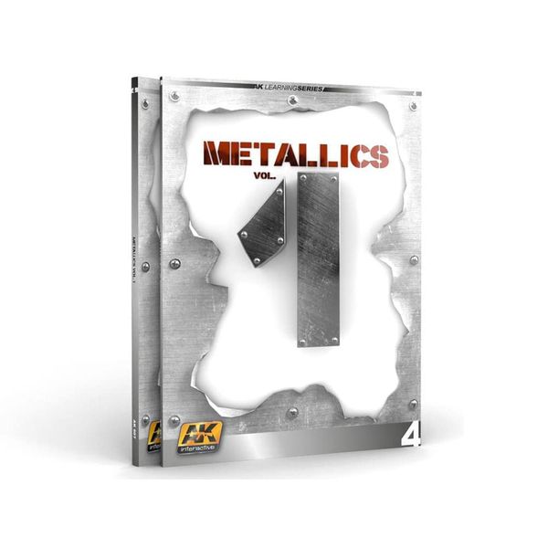Ak Interactive Book - Ak Learning 4 Metallics Vol 1 # 507