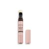 Makeup Revolution Eye Bright Concealer, Buildable Coverage, Dewy Finish, Deep Caramel, 3ml