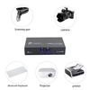QIANRENON USB B Printer Switch Adapter USB B 2 Port Shared Select Allocator 1 Point 2 Shared Print,for Printers, Scanners