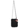Widmann 09821 Women's Plush Handbag, Black, One Size