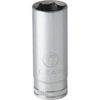 1/4" Drive, 9mm Metric Socket, 6 Points, Socket 9mm 1/4D 6Pt, Deep, Mfr: 80144-A