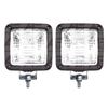 2X Work Light Lamp Square Replacement for JCB 2CX 3CX 4CX Mini Backhoe 700/38800 & Cable