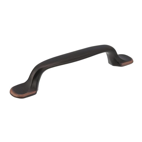 Richelieu Hardware BP2377596BORB Monceau Collection 3 3/4-inch (96 mm) Center-to-Center Brushed Oil-Rubbed Bronze Traditional Curved Cabinet and Drawer Pull Handle for Kitchen, Bathroom, and Furniture