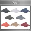 BUZZxSELECTION CAP159 Men's Women's Visor Mesh Logo Sports Visor
