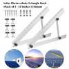 4X Solar Panel Mounting Brackets Adjustable Angle Solar Panel Tilt Mount Bracket