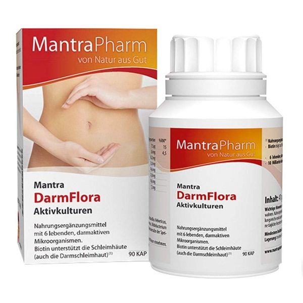 Mantra Intestinal Flora Aktivkul Pack of 90