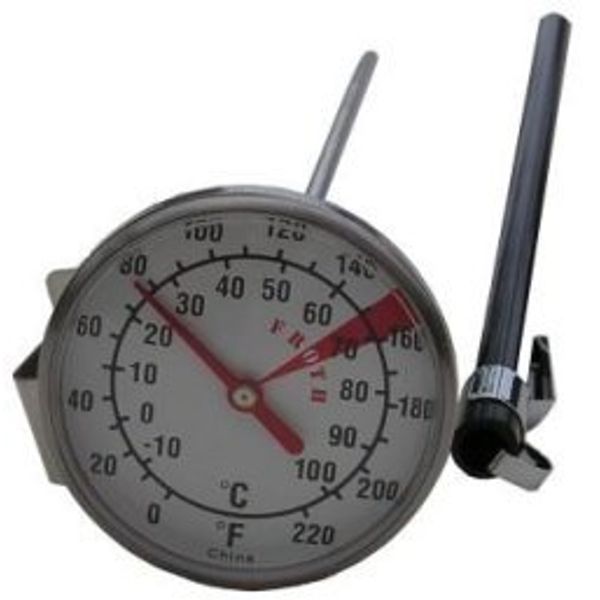 Milk Frothing Thermometer - Dual Dial