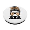Limited Edition Leopard Messy Bun Awesome Since 2008 PopSockets Swappable PopGrip