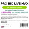 Lindens High Strength Pro Bio Live Max 6BN Veg Capsules (100 pack)