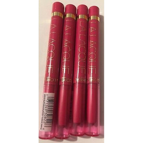 4 L'Oreal Paris La Lacque Twist Lip Pen, Lacque and Roll/205 New Quad
