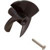 Dolphin Genuine Replacement Part - Impeller with Screw (Black) for Pool Cleaners