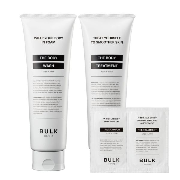 Bulk Om Body Soap Men's Body Wash & Body Treatment + Shampoo/Treatment Sample