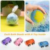 Bath Bombs for Kids with Surprise Inside, 12 Cars Bath Bombs Gift Set for Children Birthday Halloween Christmas Present with Pull-Back Car Inside, Bubble Kids Safe Bath Fizzy Ball for Boys Girls