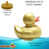 Ursula Gold Bath Duck I Squeaky Duckle I L 11 cm
