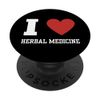 Kräutermedizin Lover Botanical Wellness PopSockets mit austauschbarem PopGrip