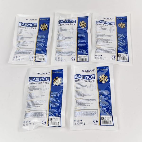 Blue Dot - Instant Ice Pack (Pack of 5)