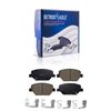 Front Disc Rotor Brake Pad for Brake Code J17 LaCrosse Envision Equinox Terrain