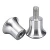 DIYI Solid Stainless Steel Shower Door Knob, 30mm, Silver, Rustproof, Classic Style, 1 Count