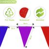 10-Metre PVC Double-Sided Bunting - 20 Flags