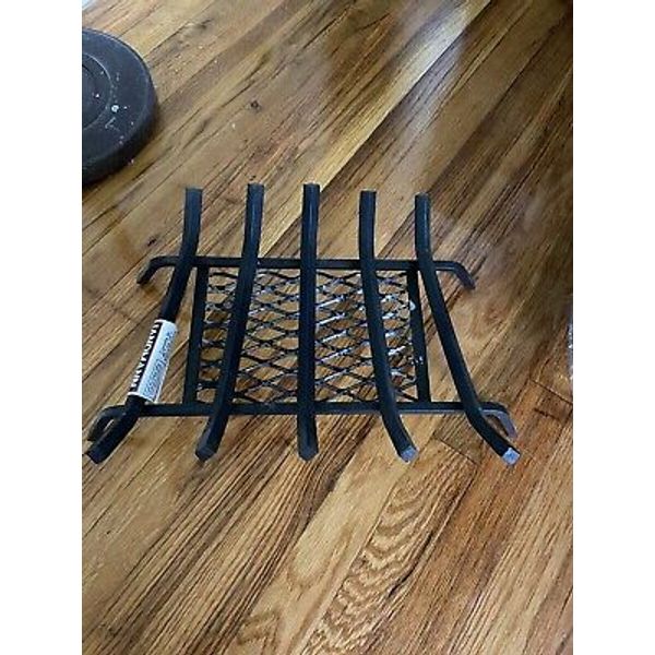 Fireplace Grate With Ember Retainer