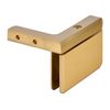 CRL PPH05LSB Satin Brass Prima 05 Series Left Hand Offset Mount Hinge