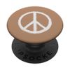 Chocolate Peace Sign PopSockets Adhesive PopGrip