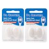 Dr. Quorum Optic Care Toothbrush Head 4 pcs(2 pcs X 2 Packs), Toothbrush Head for Dr. Quorum Optic Care Electric Toothbrush, Fiber Optic Bristles