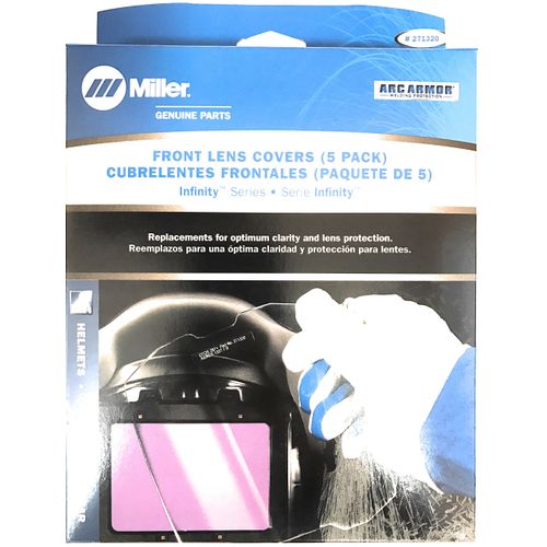 Miller Electric Front Lens Cover,Polycarbonate,PK5