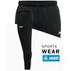 JAKO Unisex Freizeithose Dynamic, schwarz, 3XL