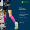 BAUERFEIND Run Ultralight Compression Socks, High Socks, berry