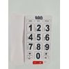 Tel Uk Desk Phone- White H,Aid Compatable 18045