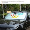 Foldable Auto Car Windshield Sun Shade Shield Cover For Range Rover Sport 23-24