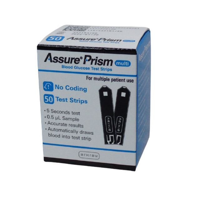 ASSURE PRISM TEST STRIPS - 50ct