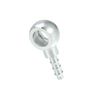 Partuto 10mm Diameter Motorcycle Banjo Fitting Adapter Silver Tone - 1 Pcs Replacement