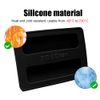 Toaster Cover Lids, 2PCS Silicone 2 Slice Bread Machine Covers, Bread Toaster Topper Lids for Kitchen Toaster Sandwich Bread Machine