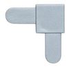 CRL Mobile Home Gray Screen Frame Corner - 20 pack