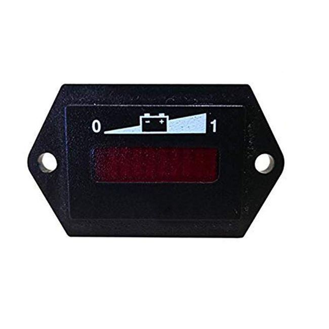 BeAcc 48V Led Battery Charge Indicator Meter,Fits Club Car DS and Precedent 48V Electric Golf Carts Replaces 101814201 103200701